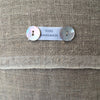 Personalised Letter Cushion, Linen