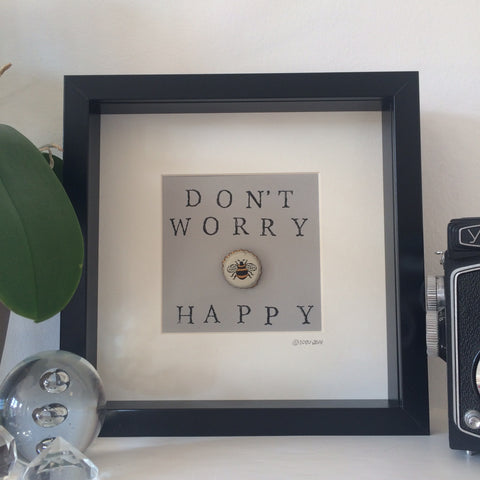 Don't Worry be Happy - Black