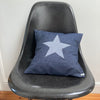 Star Cushion small (denim)